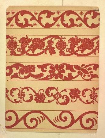 Древнерусский орнамент на парчах