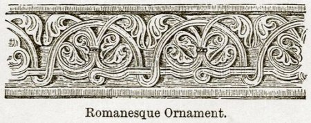 Романский орнамент в книжной миниатюре