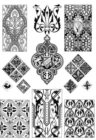 Готический орнамент Готика