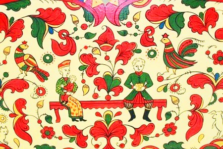 Северодвинская роспись пермогорская