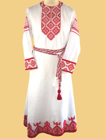 Рисование русская народная одежда в подготовительной группе