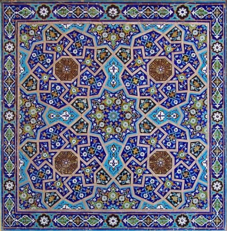 Исламское искусство Арабески мозаика керамика