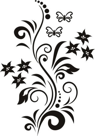 Цветочный узор