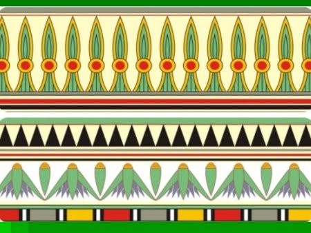 Растительный орнамент древнего Египта