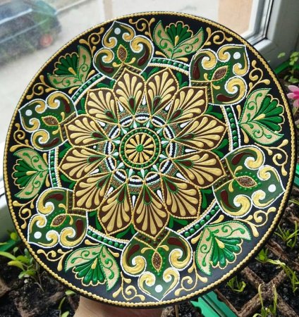 Татарский орнамент в керамике (50 фото)