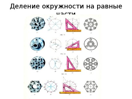 Деление окружности орнамент