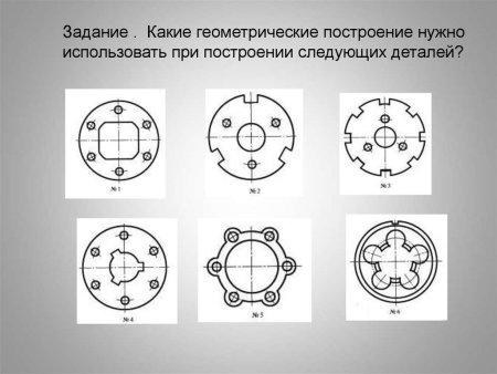 Схемы построения орнамента в круге