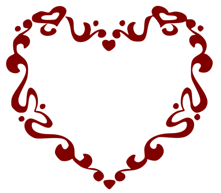 Сердечки уголок