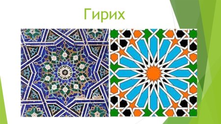 Арабо-мусульманский орнамент Гирих