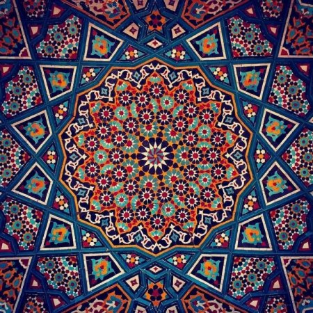 Персидская мозаика Гирих