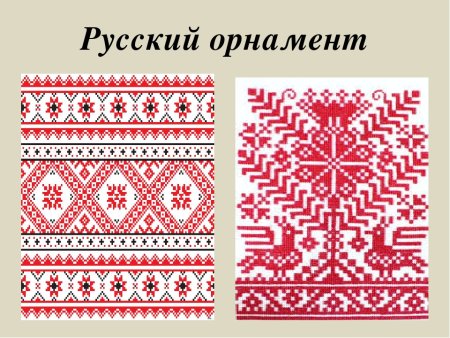 Национальные орнаменты народов России
