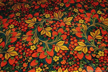Хохлома роспись под фон