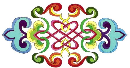 Солярный знак Башкирский орнамент