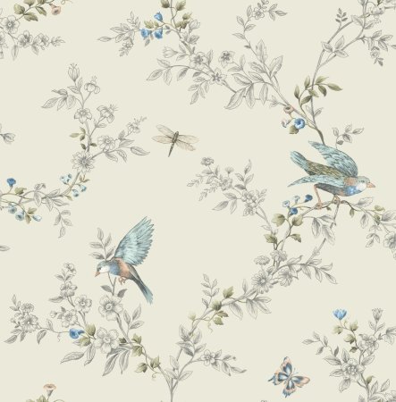 Chinoiserie Шинуазри паттерн