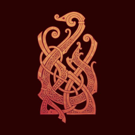 Дракон Celtic Knotwork