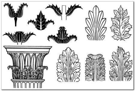 Древнегреческий орнамент Акант