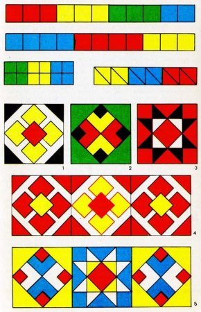 Элементы геометрического орнамента