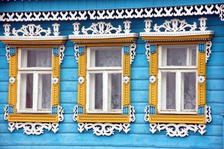 Наличники для окон русская изба