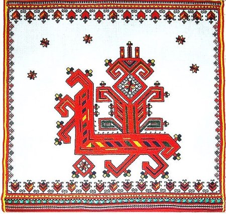 Чувашская вышивка Кеске