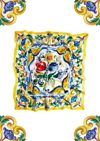 Dolce Gabbana Majolica pattern