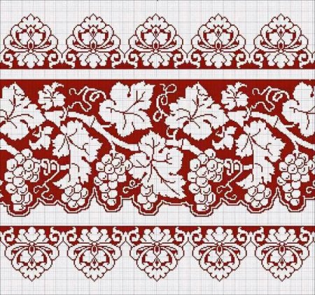 Рушник крестиком
