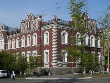 Чита дворец архитектора Никитина