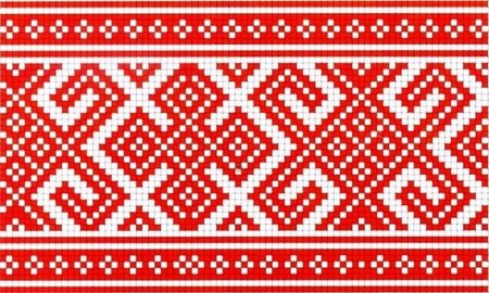 Славянские Карельские узоры
