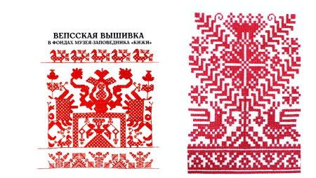 Вепсы народная вышивка