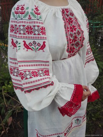 Рубаха с вышивкой
