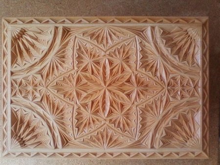 Геометрическая плоскорельефная резьба