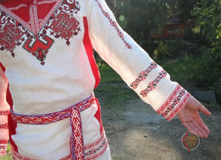 Вышивка Славянская на рубахе