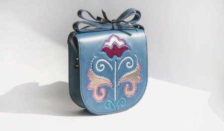 Кожаные сумки с татарским орнаментом