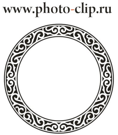 Круглый орнамент