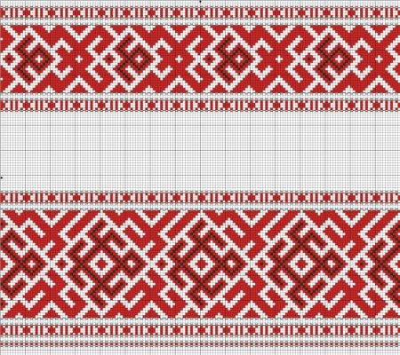 Славянские узоры вышитых рушников