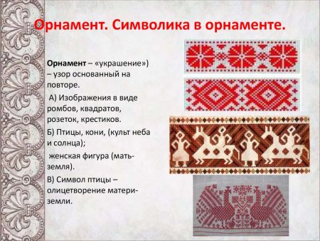 Символические узоры
