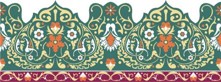 Татарский орнамент кожаная мозаика