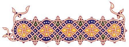 Книжный орнамент старославянский