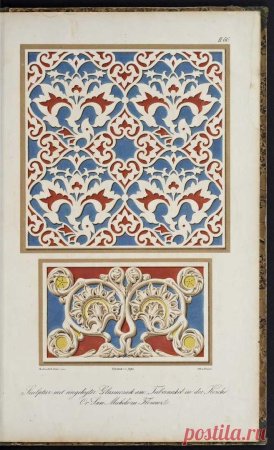 Орнамент в мальтийском стиле