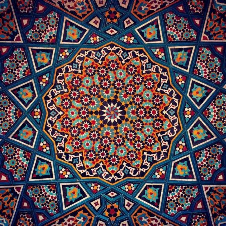 Персидская мозаика Гирих
