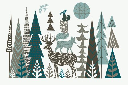 Орнамент в скандинавском стиле