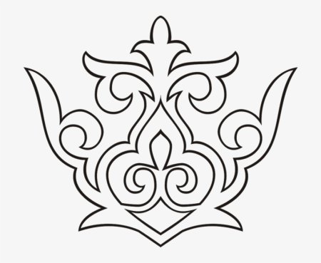 Казахские узоры