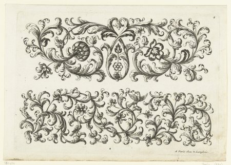 Европейский орнамент 17 век