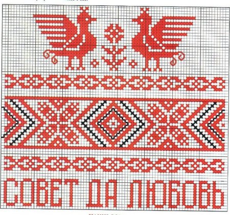 Белорусский обережный орнамент