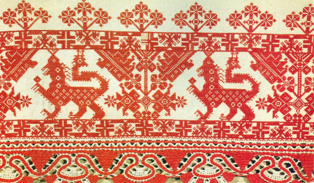Великорусские узоры Далматова