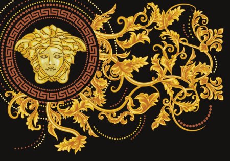 Орнамент Версаче Барокко