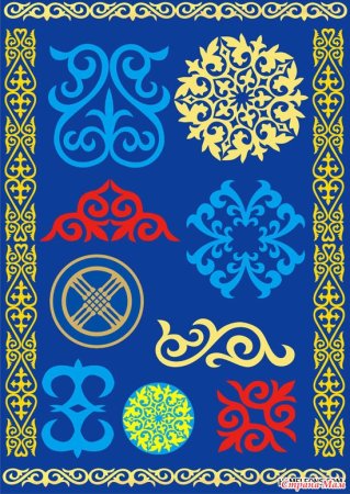 Казахский орнамент