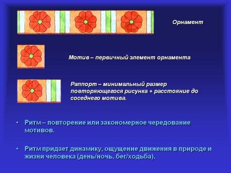 Мотив в орнаменте