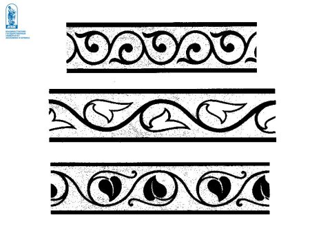 Ленточный орнамент Кубачи