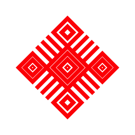 Белорусский орнамент Восьмирог