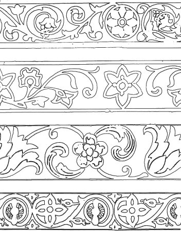 Растительный орнамент в Плоске